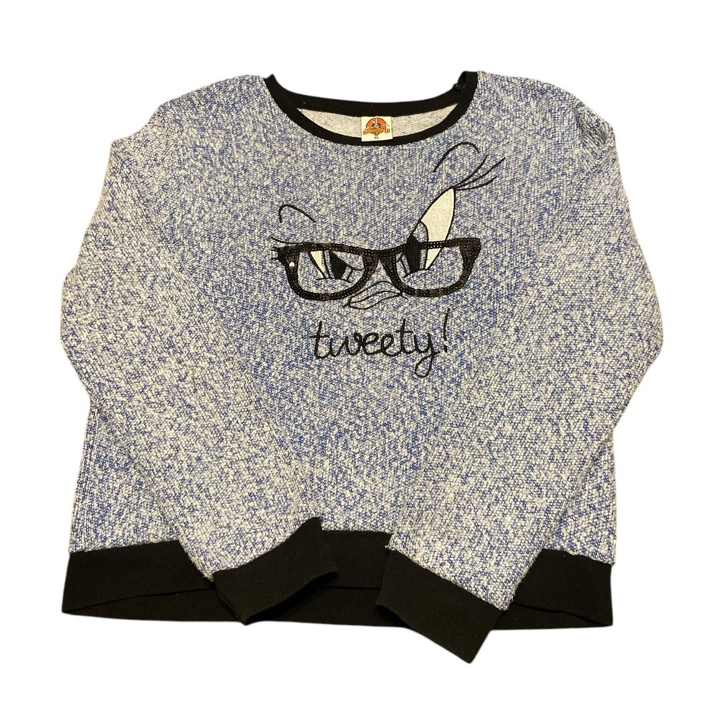 Tweety Bird marled sweater size extra large juniors girls
BIN 31